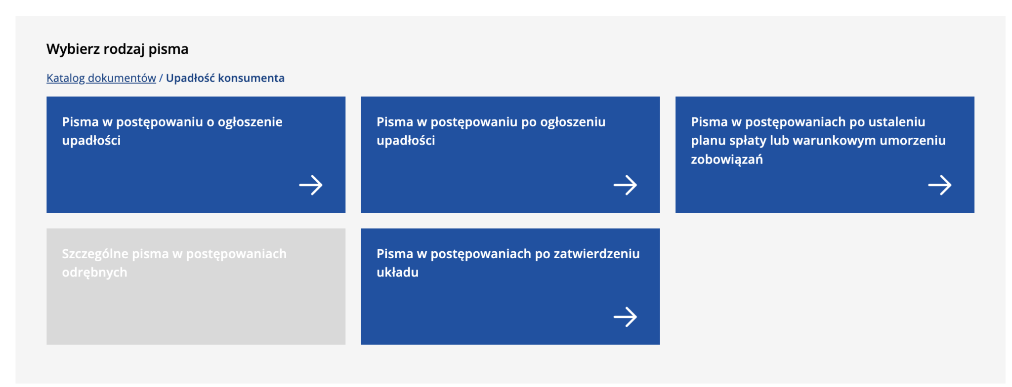 KRZ: kafelek Pisma w postępowaniu po ogłoszeniu upadłości